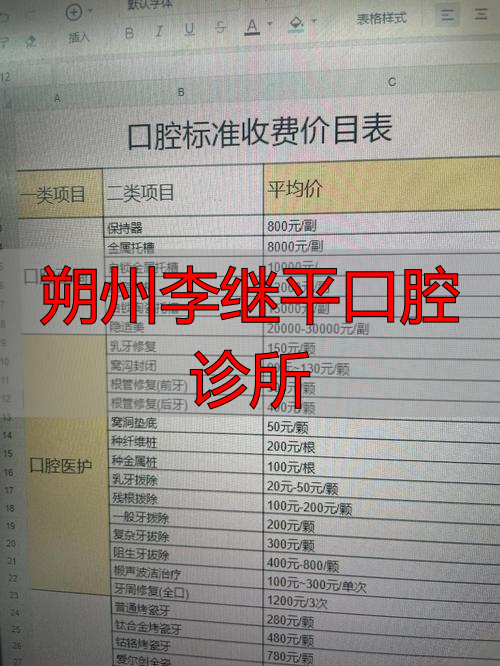 朔州市牙科_朔州牙医_朔州李继腔口平诊所